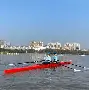 包含赛艇赛场再起风云：闽南鲨队队险胜关东独角兽队，赛场气氛火爆细节处理更胜一筹的词条